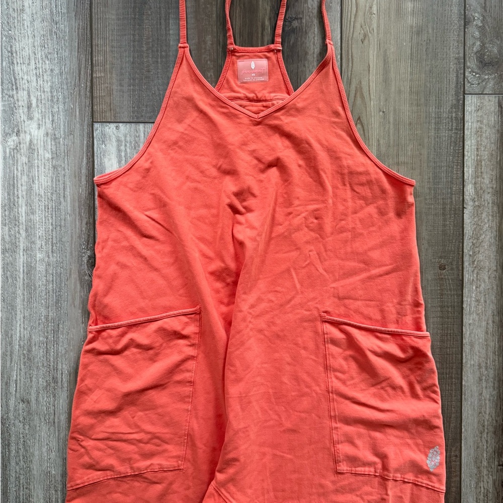 FP Movement by Free People Vibrant Coral Hot Shot Onesit